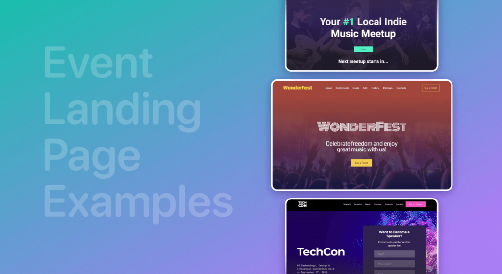 Event Landing Page