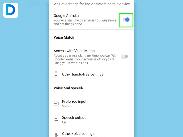 Step 4 How To Turn Off Google Assistant On Android_