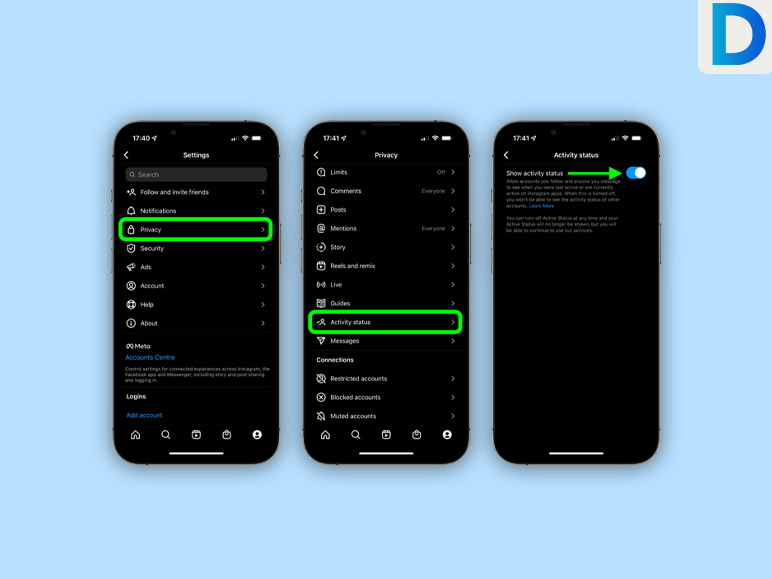 Steps To Turn Off Instagram’s Active Status