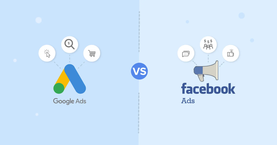 Is Facebook Ads or Google Ads better for a startup? 