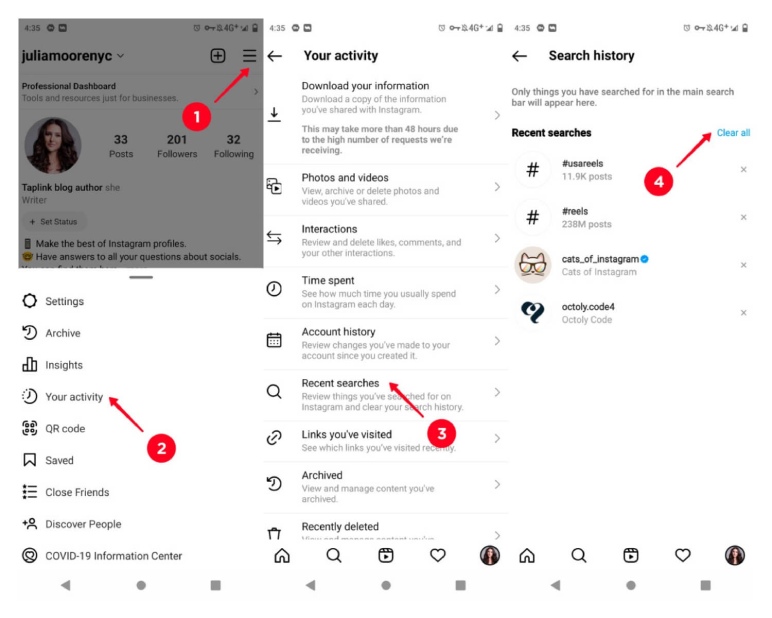 Methods to Clear Instagram Cache